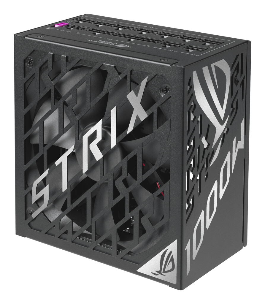 ASUS ROG STRIX-1000P-GAMING power supply unit 1000 W 20+4 pin ATX ATX Zwart, Zilver - Afbeelding 8