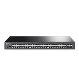 TP-Link JetStream TL-SG3452 netwerk-switch Managed L2 Gigabit Ethernet (10/100/1000) 1U Zwart