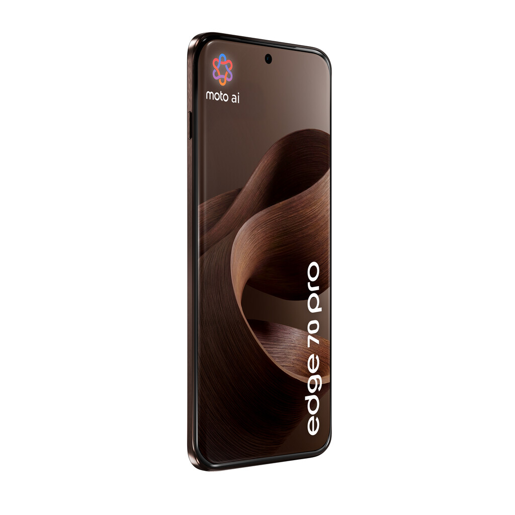 Motorola edge 70 pro 17,2 cm (6.78") Dual SIM Android 16.0 5G USB Type-C 8 GB 256 GB 6500 mAh Hout - Afbeelding 4