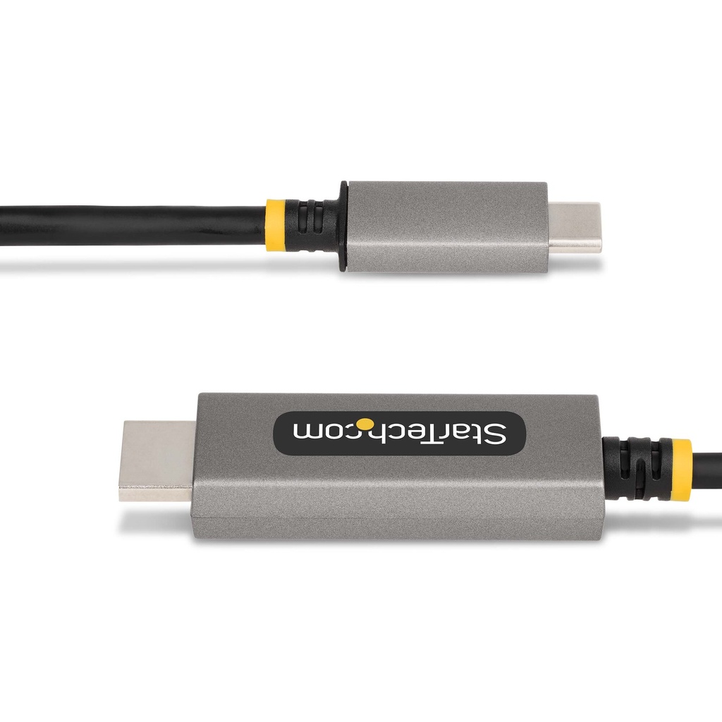 StarTech.com 2m USB-C naar HDMI Adapter Kabel, 8K 60Hz, 4K 144Hz, HDR10, USB Type-C naar HDMI 2.1 Video Converter Kabel, USB-C D - Afbeelding 4