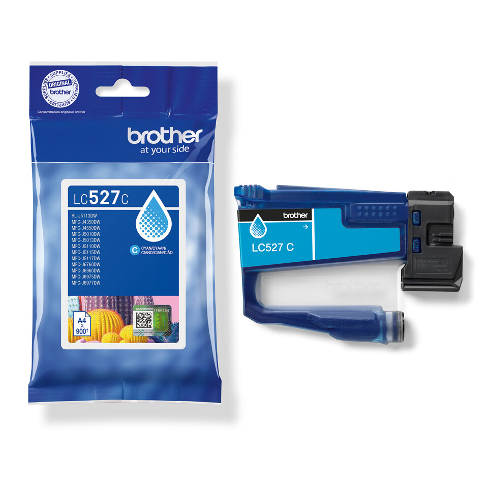 Brother LC527C inktcartridge 1 stuk(s) Origineel Cyaan - Afbeelding 4