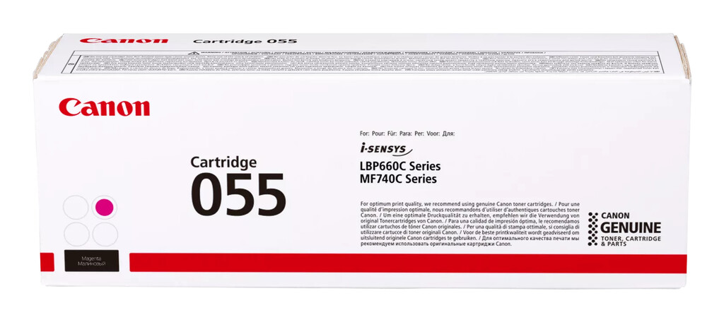 Canon 055 tonercartridge 1 stuk(s) Origineel Magenta - Afbeelding 2
