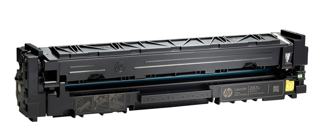 HP 207X originele high-capacity gele LaserJet tonercartridge - Afbeelding 2