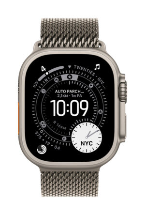 Apple MGHQ4ZM/A slimme draagbare accessoire Band Natuurlijk Titanium