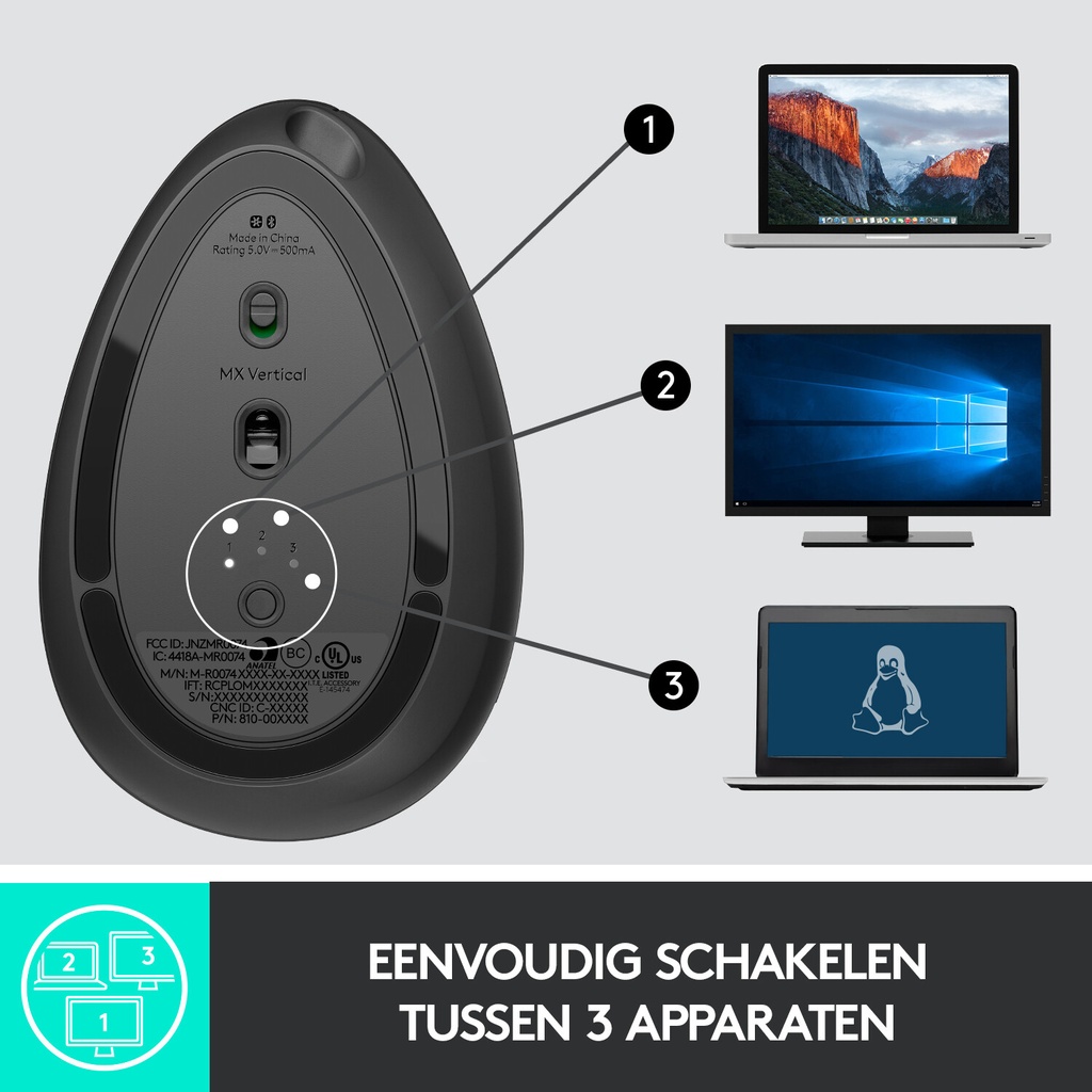 Logitech MX Vertical - Afbeelding 13