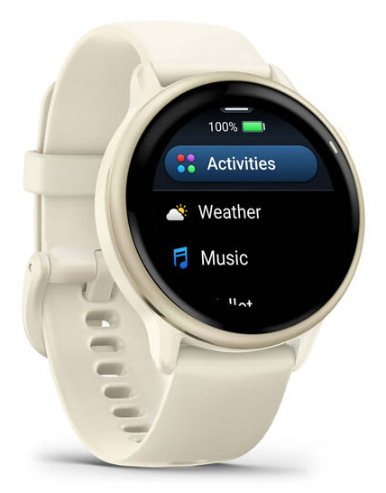 Garmin vívoactive 6 3,05 cm (1.2") AMOLED 42 mm Digitaal 390 x 390 Pixels Touchscreen Wit Wifi GPS - Afbeelding 3