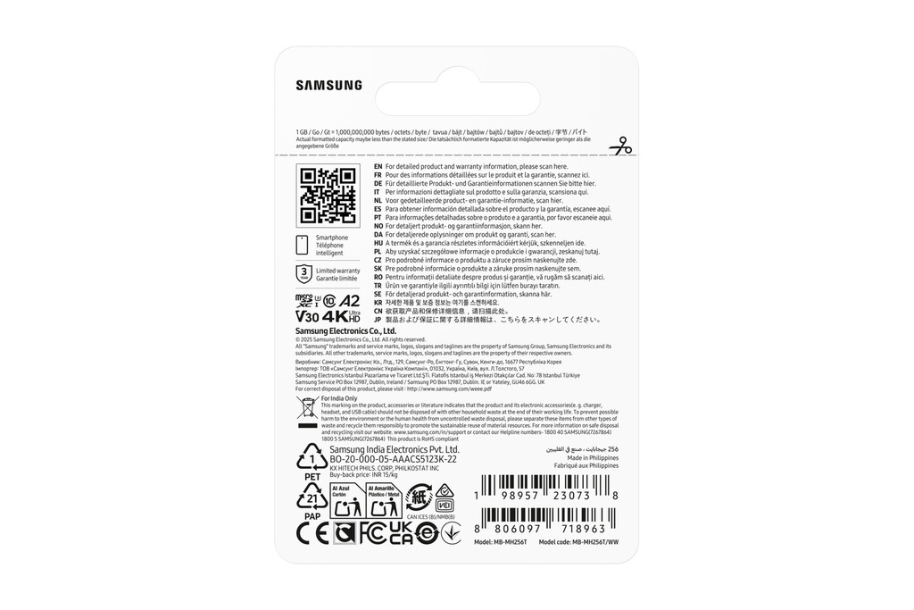 Samsung T9 microSDHC™ UHS-I Card 256GB - Afbeelding 7