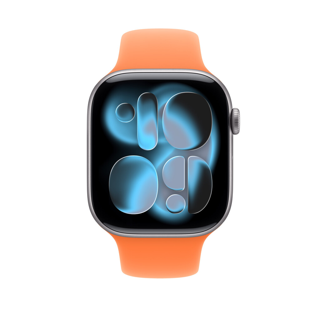 Apple MHYL4ZM/A slimme draagbare accessoire Band Oranje Fluorelastomeer - Afbeelding 3