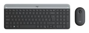 Logitech 920-009196 toetsenbord Inclusief muis Universeel RF Draadloos QWERTY Italiaans Grafiet