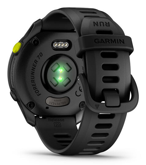 Garmin Forerunner 70 3,05 cm (1.2") AMOLED 30 mm Digitaal 390 x 390 Pixels Touchscreen Zwart GPS - Afbeelding 3