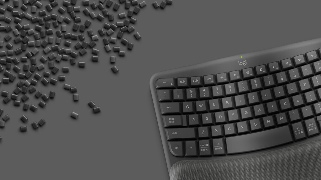 Logitech 920-012283 toetsenbord Kantoor RF-draadloos + Bluetooth QWERTZ Duits Grafiet - Afbeelding 4