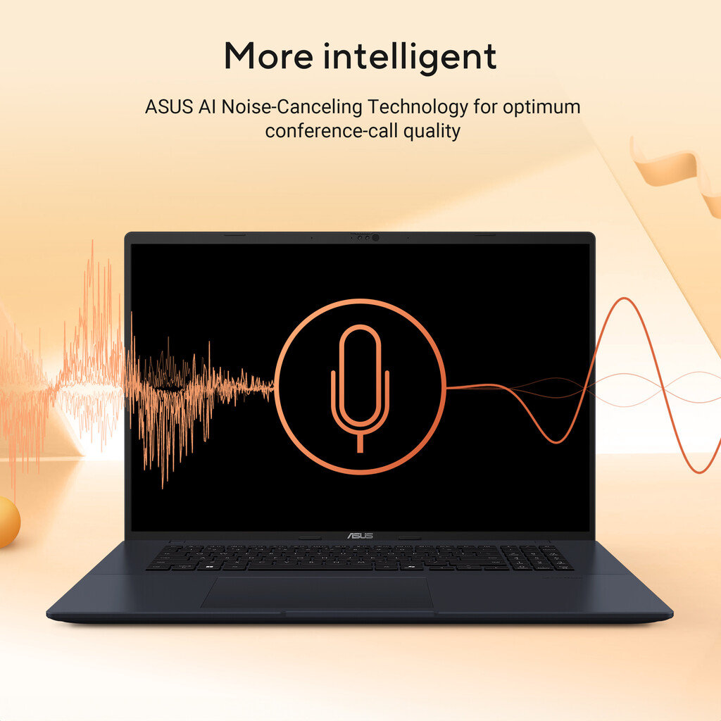 ASUS Vivobook 18 M1807GA-S8NADW Copilot+ PC AMD Ryzen AI 7 445 Laptop 45,7 cm (18") WUXGA 32 GB DDR5-SDRAM 1 TB SSD Wi-Fi 6 (802 - Afbeelding 20
