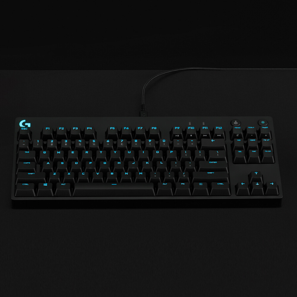 Logitech G PRO toetsenbord Gamen USB QWERTY US International Zwart - Afbeelding 3