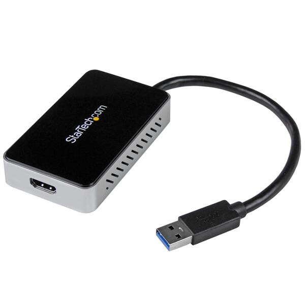 StarTech.com USB 3.0-naar-HDMI externe videokaart Multi Monitor-adapter met 1-poorts USB-hub - 1920x1200 / 1080p