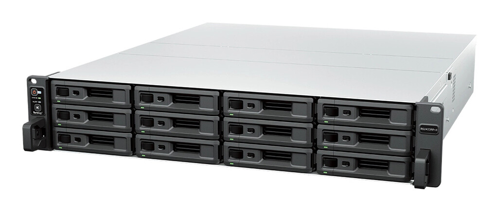 Synology RackStation RS2423RP+II NAS Rack (2U) AMD Ryzen V1780B 8 GB DDR4 0 TB DiskStation Manager Zwart - Afbeelding 2