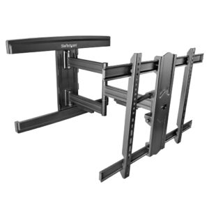 StarTech.com TV Muurbeugel voor VESA Schermen tot 80" (50kg) - Universele Full Motion TV Beugel - Scharnierende Arm om Scherm te