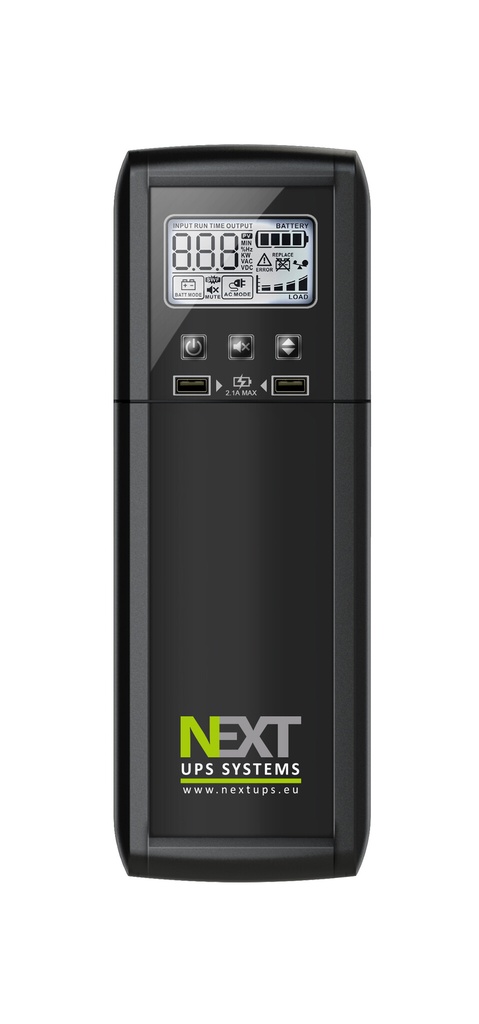 NEXT UPS Systems Mint+ UPS Line-interactive 1,5 kVA 900 W 4 AC-uitgang(en) - Afbeelding 2