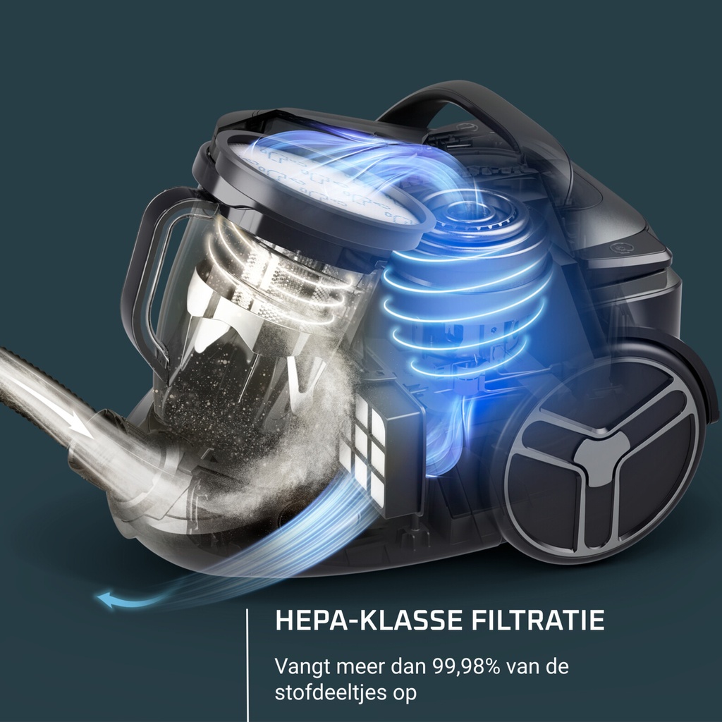 Rowenta Silence Force Effitech RO7933 Stofzuiger zonder zak - Afbeelding 3