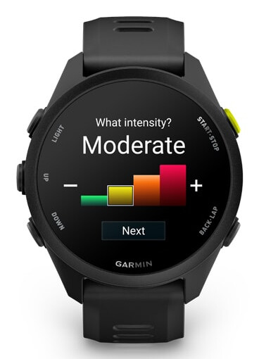 Garmin Forerunner 70 3,05 cm (1.2") AMOLED 30 mm Digitaal 390 x 390 Pixels Touchscreen Zwart GPS - Afbeelding 5