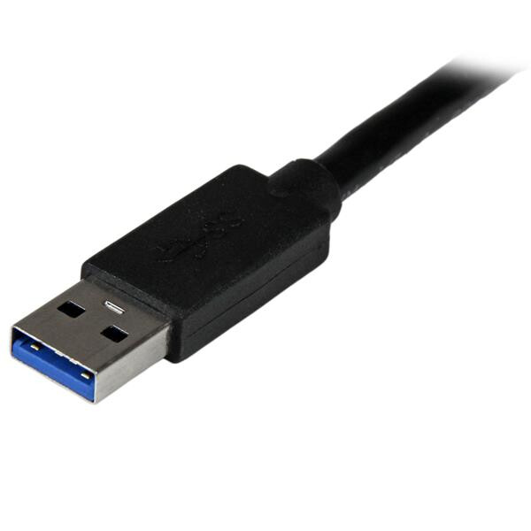 StarTech.com USB 3.0-naar-HDMI externe videokaart Multi Monitor-adapter met 1-poorts USB-hub - 1920x1200 / 1080p - Afbeelding 2
