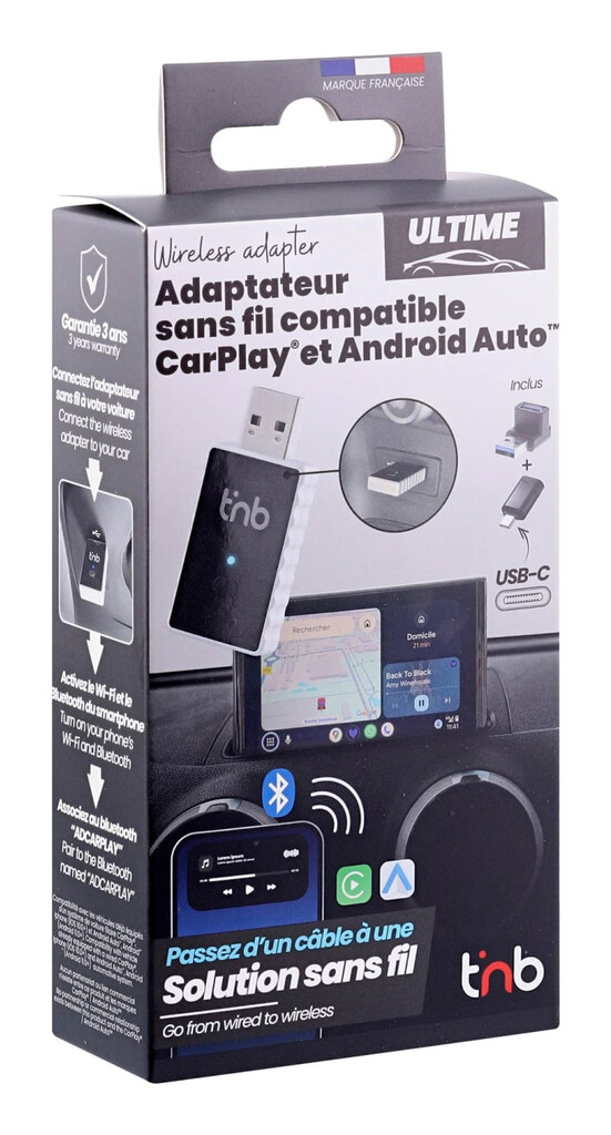 T'nB ADCARPLAY draadloze beeldschermadapter USB Dongle - Afbeelding 4