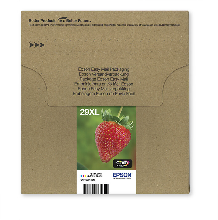 Epson Strawberry Multipack 4-colours 29XL EasyMail - Afbeelding 2