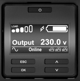 APC Smart-UPS On-Line SRT1500RMXLI-NC - 1,5kW/VA, 6x C13 uitgang, Rackmount 2U, NMC - Afbeelding 4