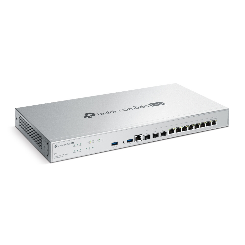TP-Link Omada Pro G611 bedrade router Gigabit Ethernet Grijs - Afbeelding 3