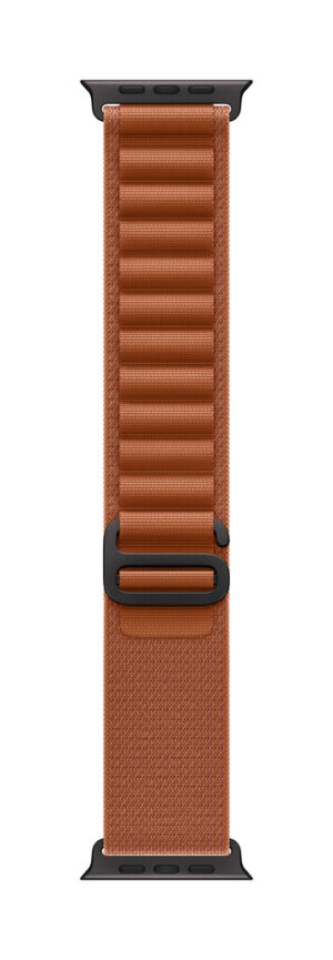 Apple MG9D4ZM/A slimme draagbare accessoire Band Bruin Titanium, Polyester, Spandex