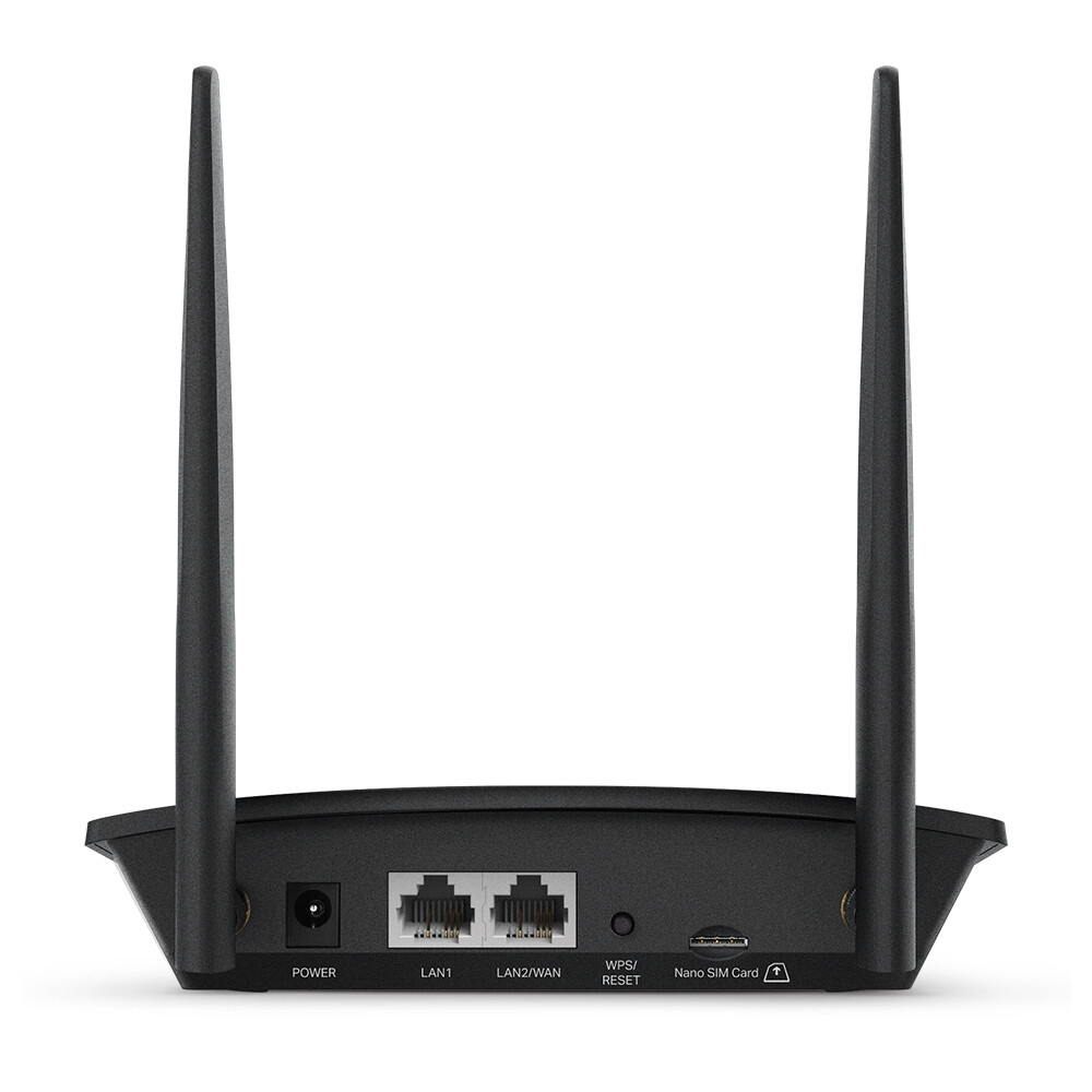 TP-Link TL-MR100 draadloze router Fast Ethernet Single-band (2.4 GHz) 4G Zwart - Afbeelding 3