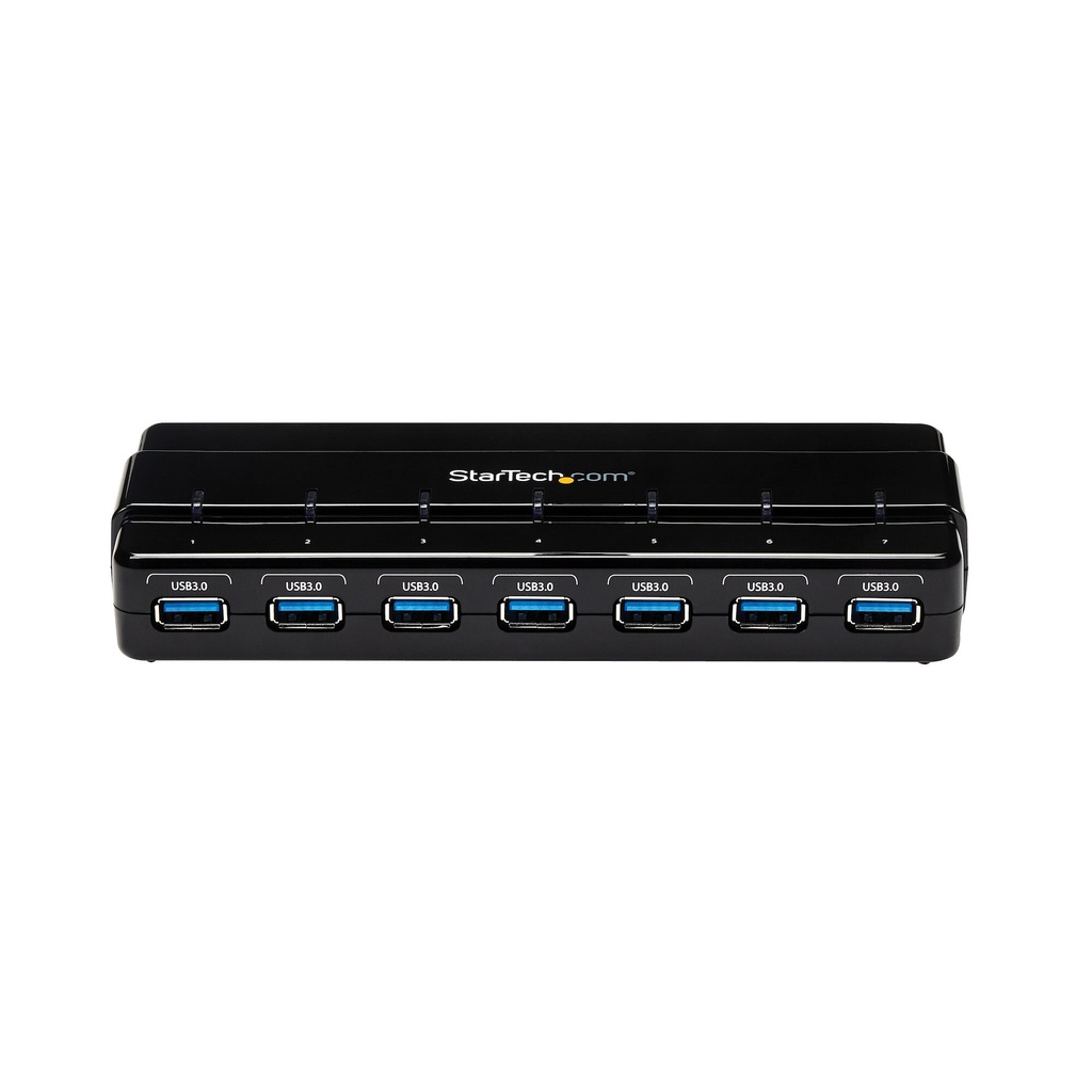 StarTech.com 7-poorts USB 3.0-hub - 5Gbps - desktop - Afbeelding 2
