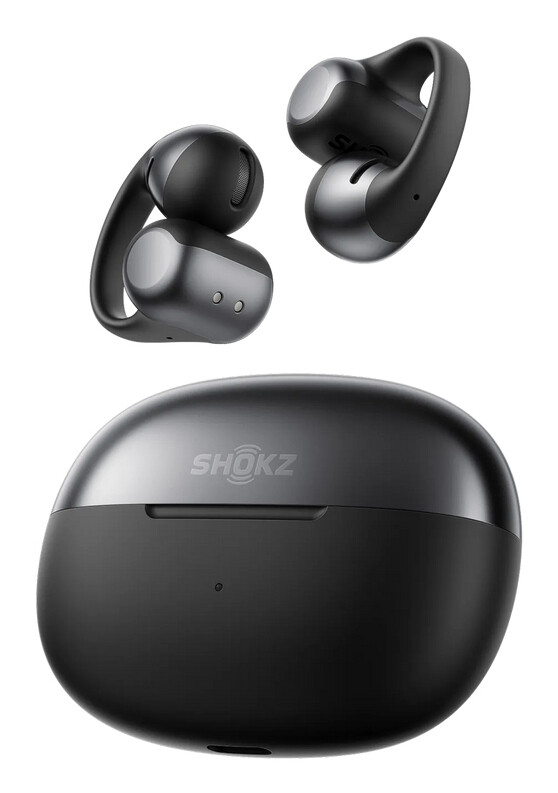 SHOKZ OpenDots 2 Headset Draadloos Oorklem Gesprekken/Muziek/Sport/Elke dag Bluetooth Zwart - Afbeelding 2