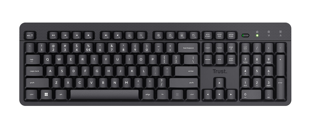 Trust Ody V2 - Draadloos toetsenbord - Stil - Multimedia Toetsen - Qwerty US - Afbeelding 7