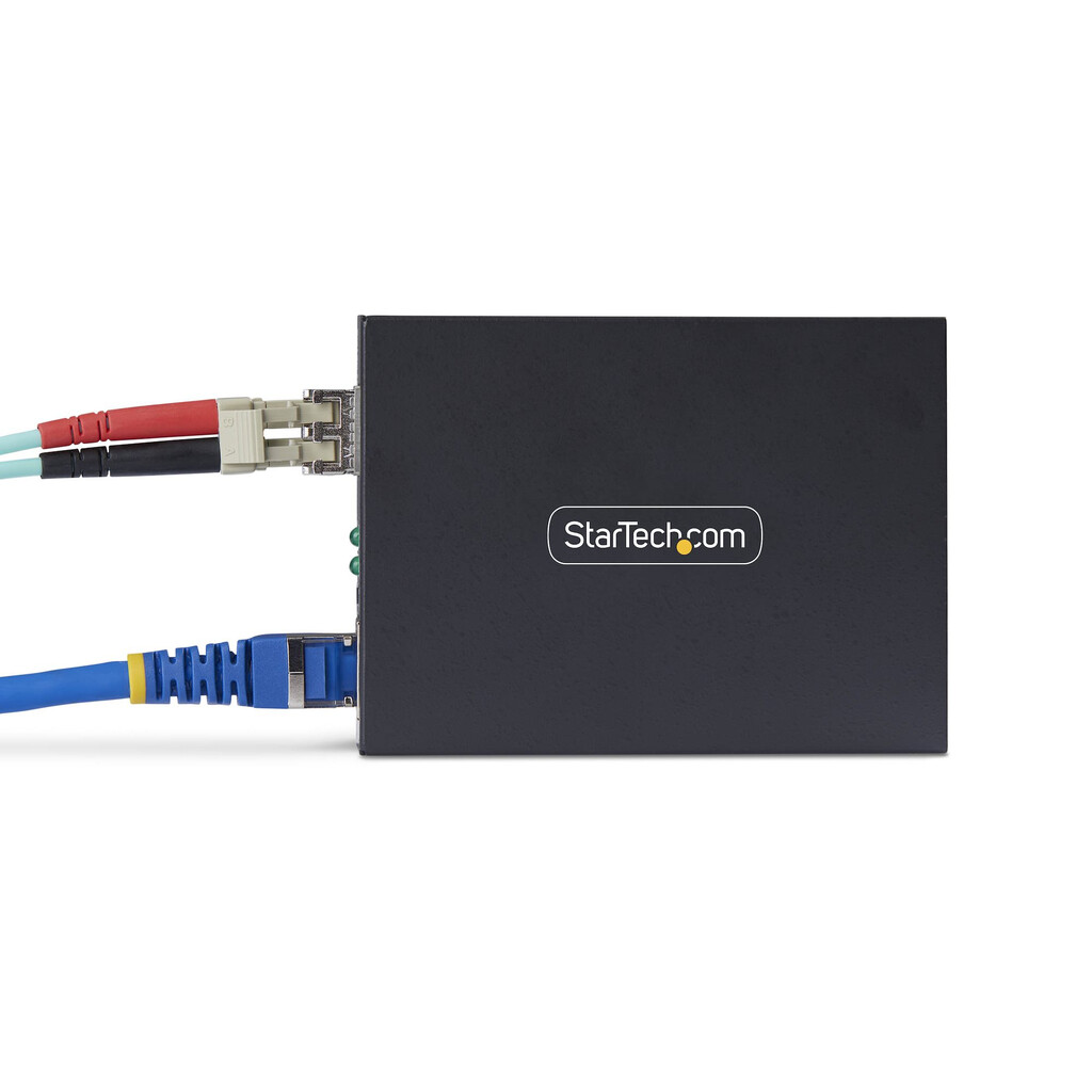 StarTech.com MCM1110SMLC20 netwerk media converter 2000 Mbit/s 1310 nm Single-mode Zwart - Afbeelding 5