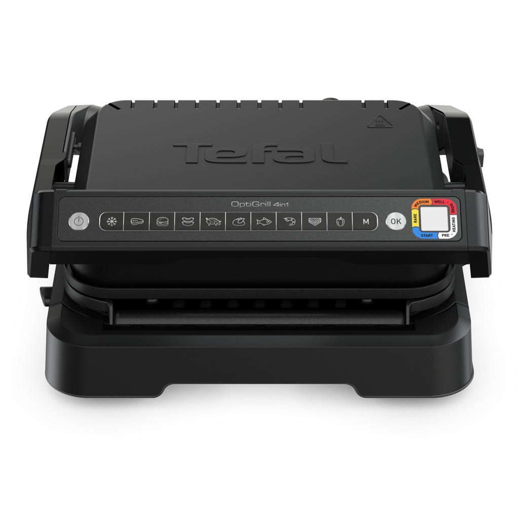 Tefal OptiGrill 4in1 OptiGrill 4-in-1 GC7748 intelligent grill voor complete maaltijden zwart - Afbeelding 3