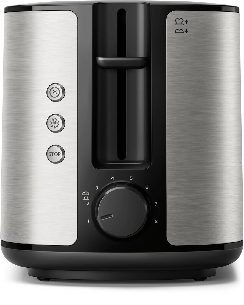 Philips Viva Collection HD2650/90 Broodrooster - 2 sneetjes, brede opening, metaal - Afbeelding 2