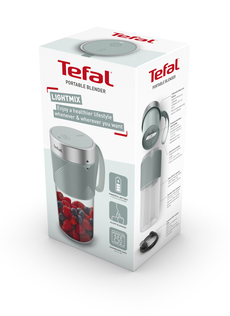Tefal Lightmix BL1C04 Blender to go - 300 mL - Afbeelding 14