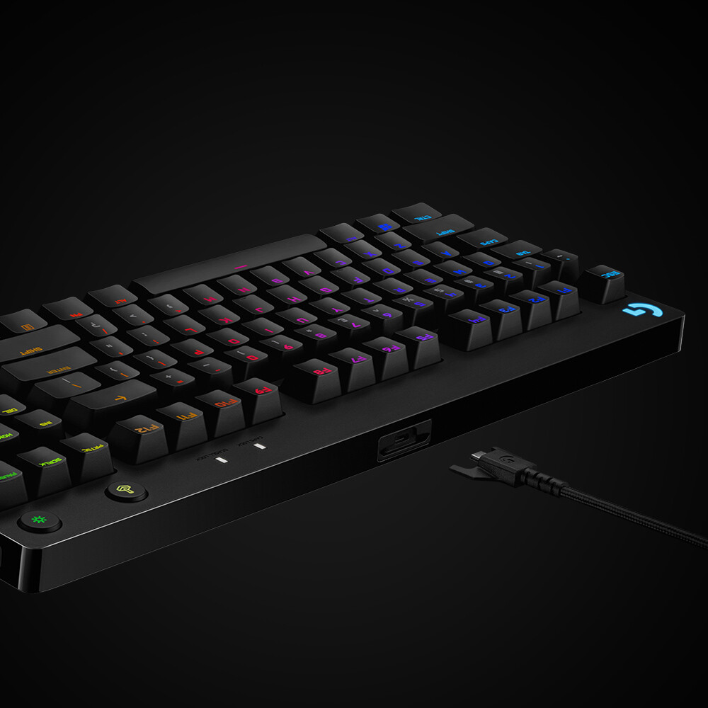 Logitech G 920-009389 toetsenbord Gamen USB QWERTZ Duits Zwart - Afbeelding 6