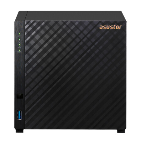 Asustor AS1204T NAS Tower Realtek RTD1619B 1 GB DDR4 0 TB ADM Zwart