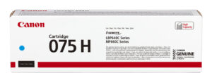 Canon 075 H tonercartridge 1 stuk(s) Origineel Cyaan