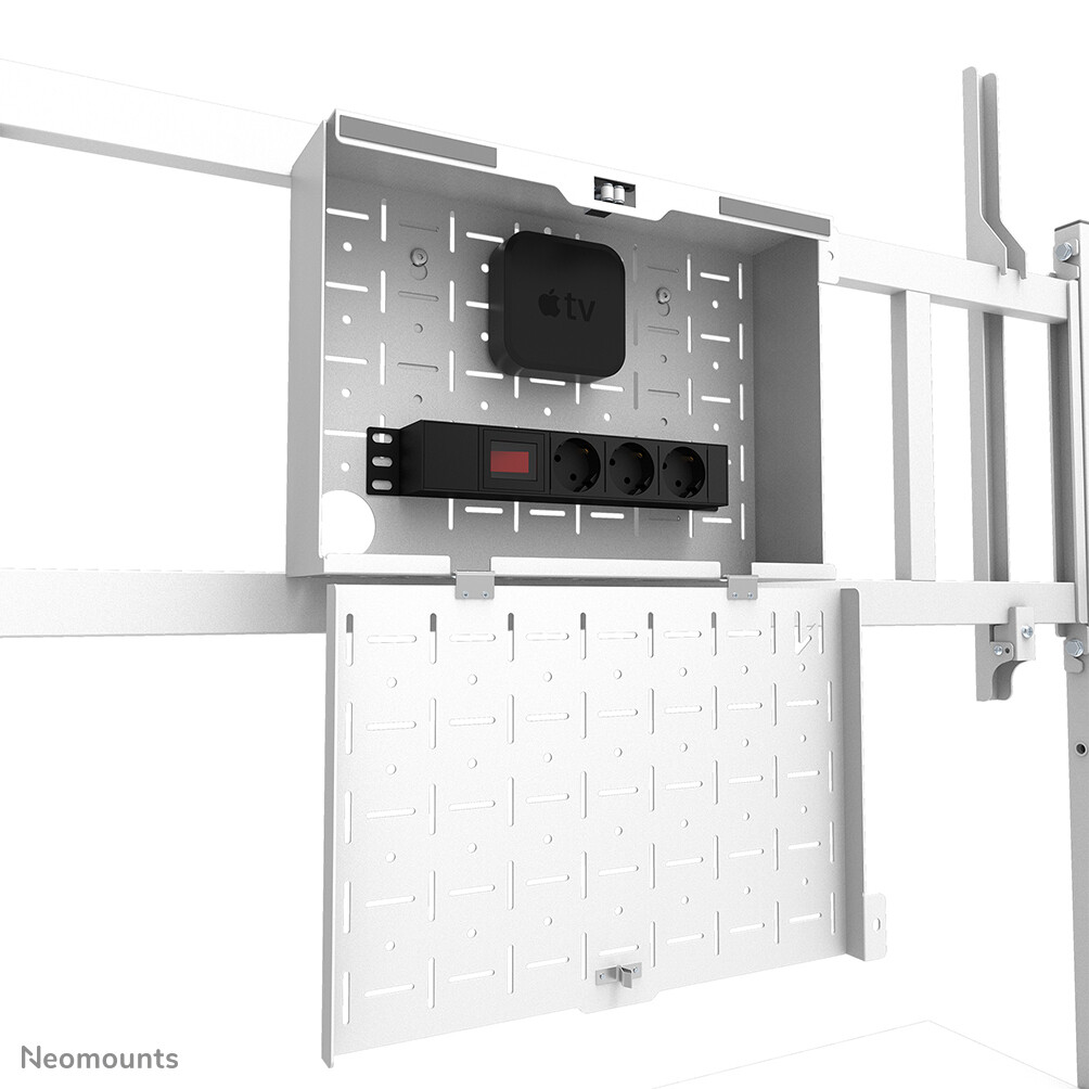 Neomounts FL50-575WH1 TV trolley 65-115" - snelle installatie - TÜV - Afbeelding 8