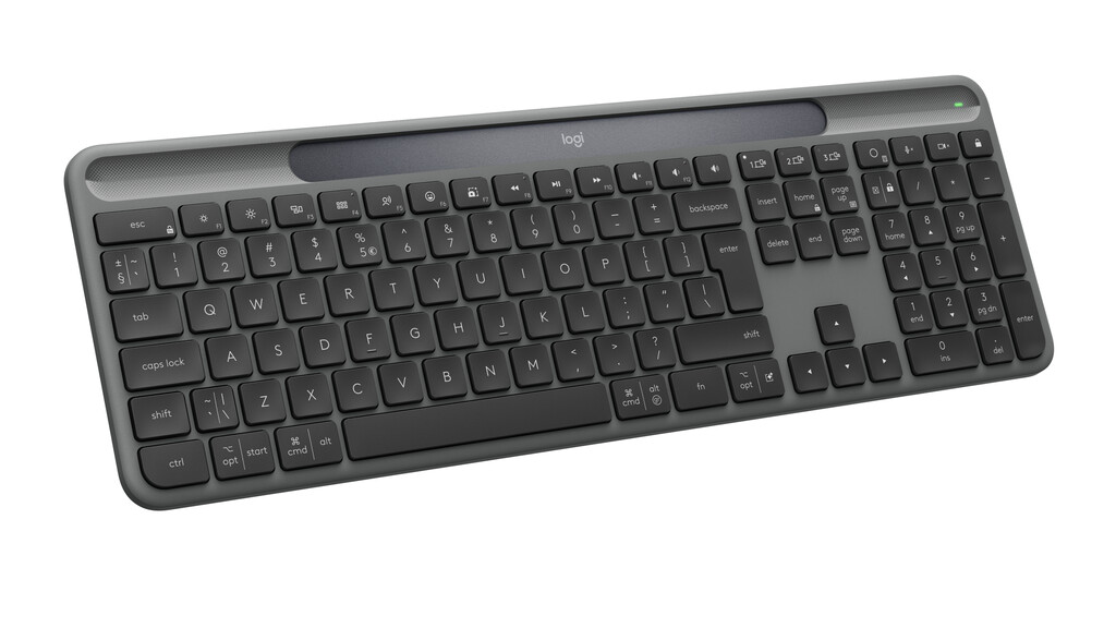 Logitech Signature Slim Solar + K980 toetsenbord Universeel RF-draadloos + Bluetooth QWERTY UK International Grafiet - Afbeelding 2