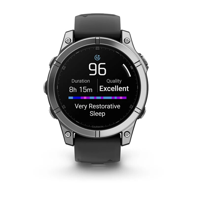 Garmin Fenix E 3,3 cm (1.3") AMOLED 47 mm Digitaal 416 x 416 Pixels Touchscreen Roestvrijstaal Wifi GPS - Afbeelding 8