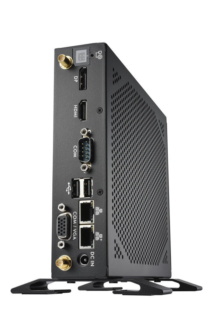 Shuttle XPC slim Barebone DS50U5, i5-1335U, 2x LAN (1x 2.5Gbit ,1x 1Gbit), 1xCOM,1xHDMI,1xDP, 1x VGA, ventilatorloos , 24/7 perm - Afbeelding 4