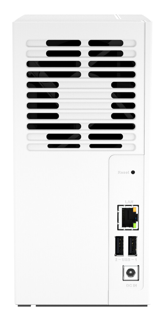QNAP TS-233 data-opslag-server NAS Tower ARM Cortex-A55 2 GB 0 TB QNAP QTS Wit - Afbeelding 6