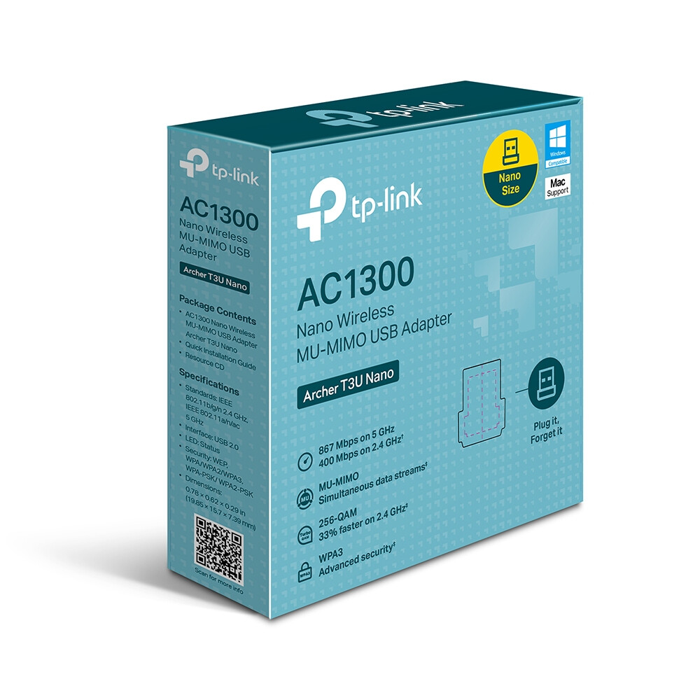 TP-Link Archer T3U Nano WLAN 1267 Mbit/s - Afbeelding 4