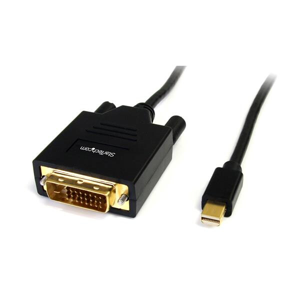 StarTech.com 1,8m Mini DisplayPort naar DVI Kabel, Mini DP naar DVI Adapter Kabel, 1080p Video, Passieve mDP 1.2 naar DVI-D Sing