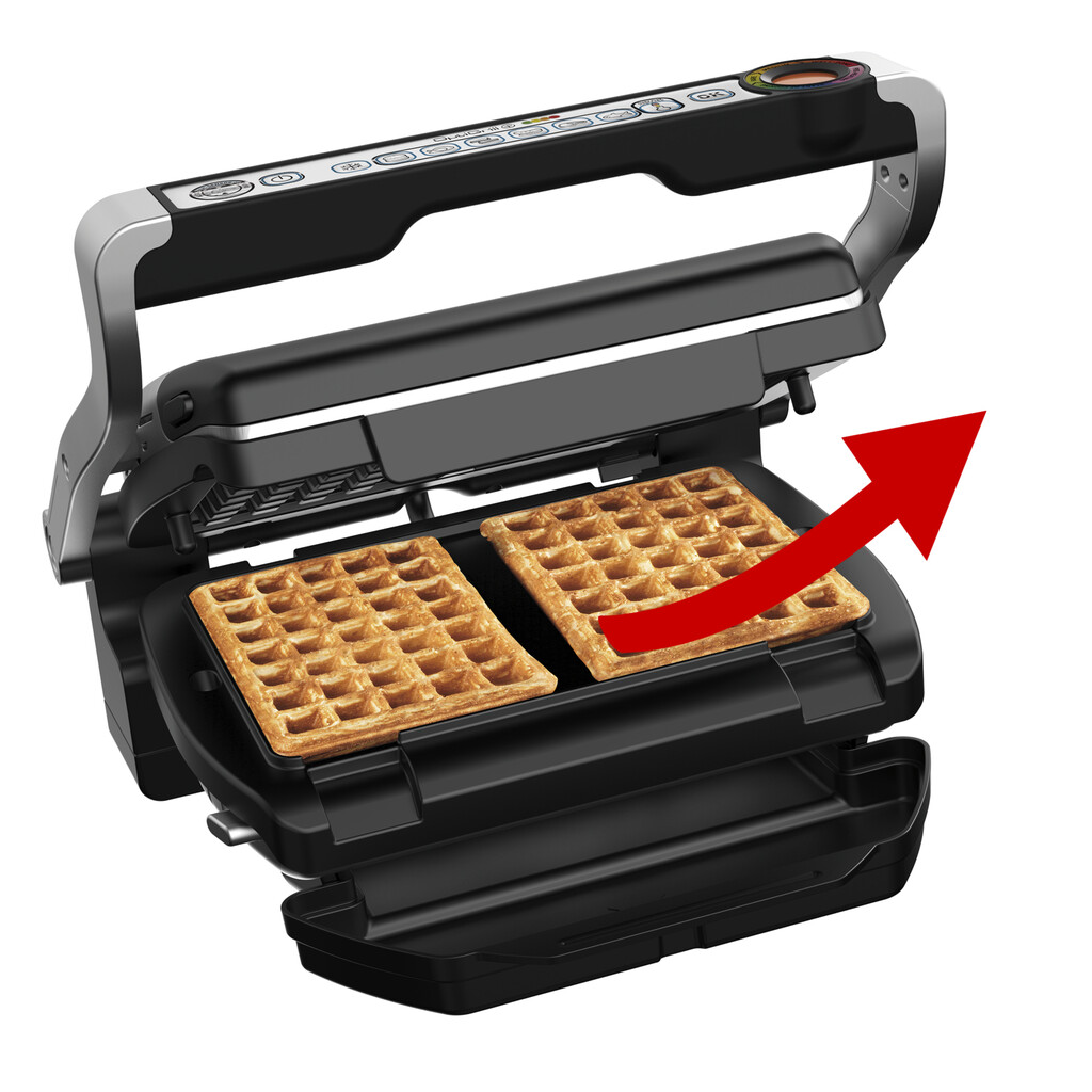 Tefal OptiGrill+ Wafel accessoire GC716D contactgrill - Afbeelding 3