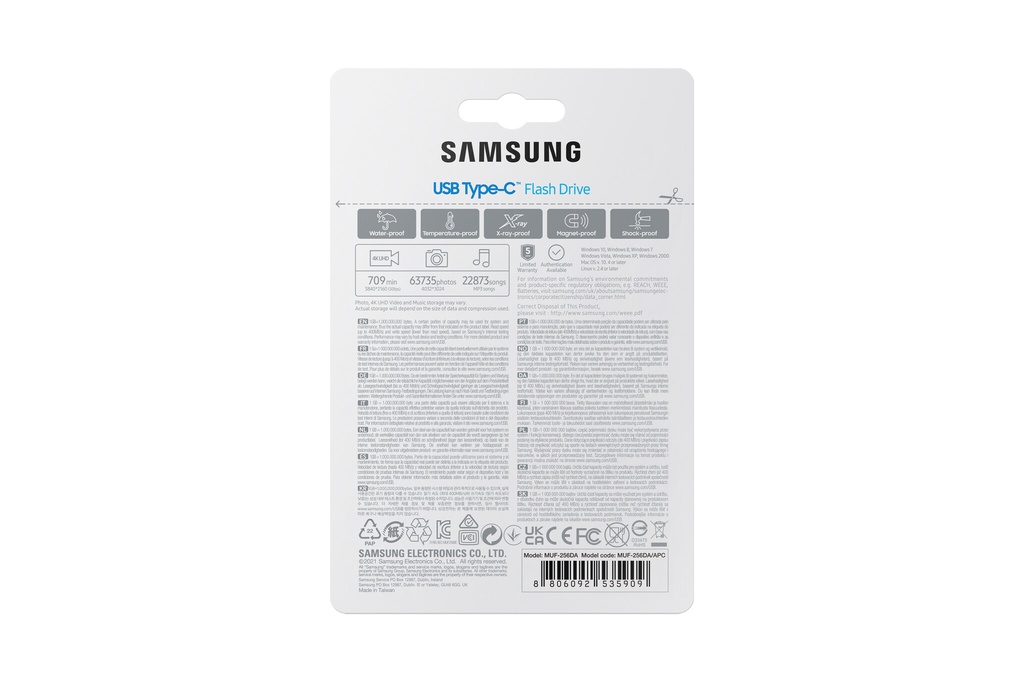 Samsung MUF-256DA USB flash drive 256 GB USB Type-C 3.2 Gen 1 (3.1 Gen 1) Blauw - Afbeelding 5