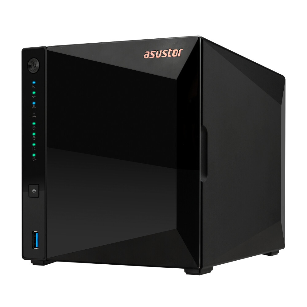 Asustor DRIVESTOR 4 Pro Gen2 AS3304T V2 NAS Realtek RTD1619B 2 GB DDR4 ADM Zwart - Afbeelding 5